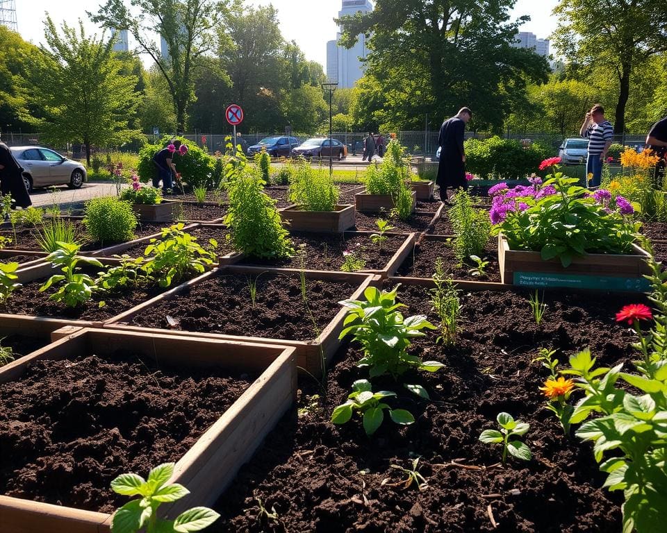 Wat zijn de voordelen van composteren in een stadsomgeving?