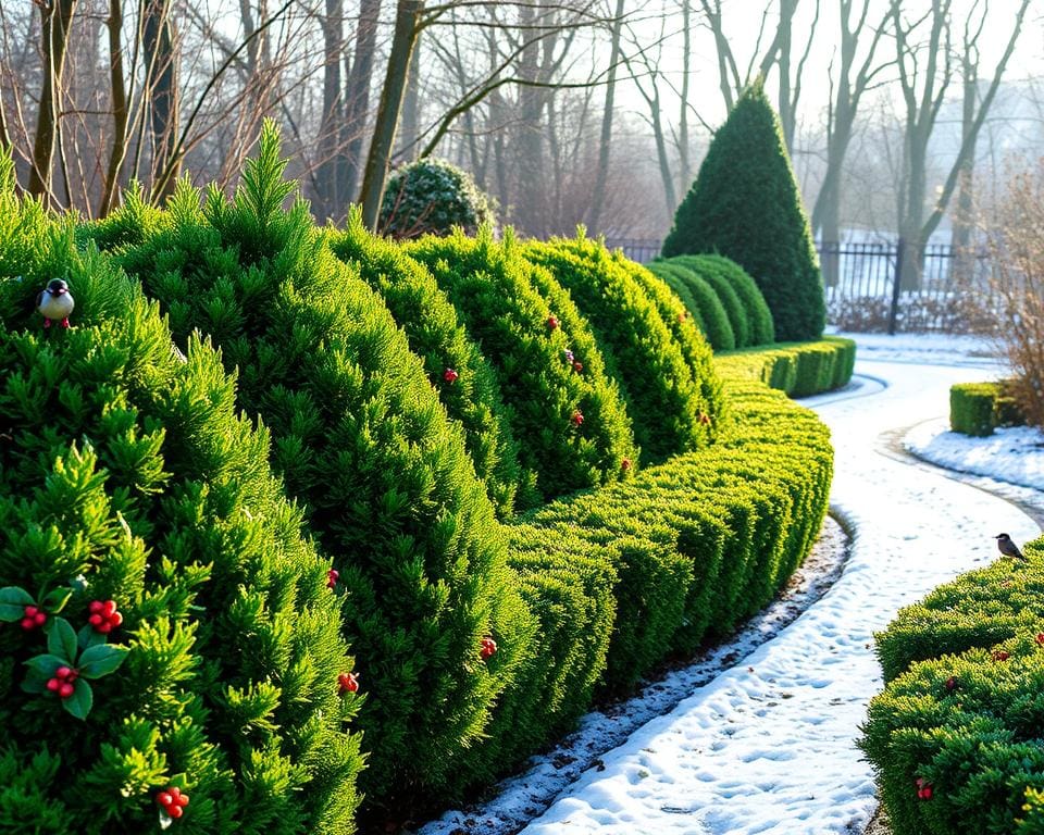 Wintergroene hegplanten