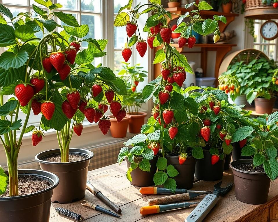 Zelf Kweken van Aardbeien in Potten: Zo Begin Je