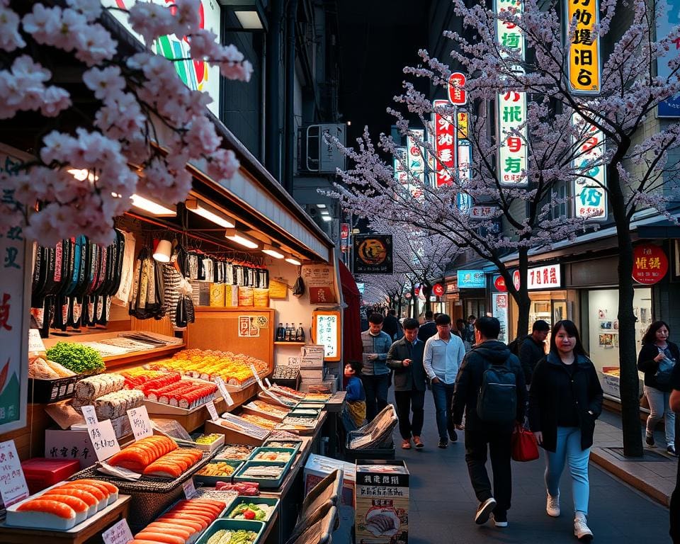 culinaire reis naar Tokio