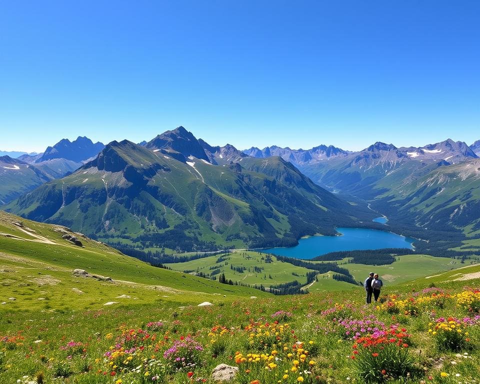 diverse landschappen Pyreneeën