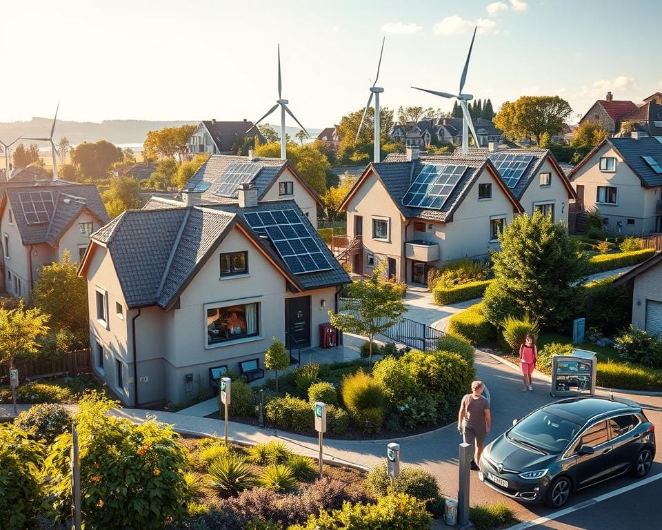 du duurzame energie in de woningsector