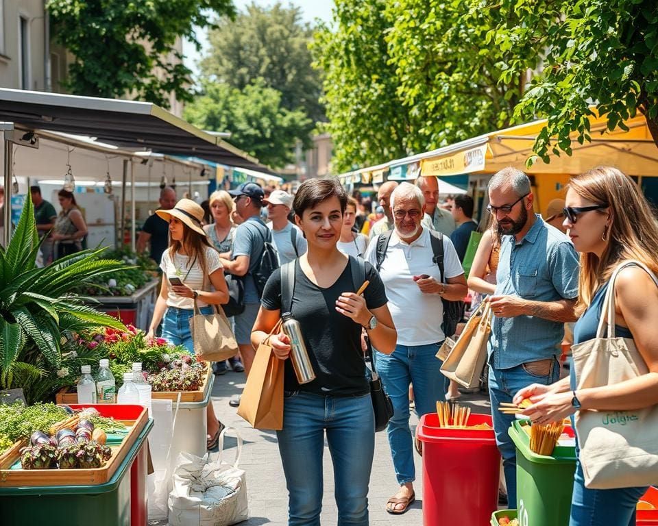 duurzaamheid en herbruikbare producten