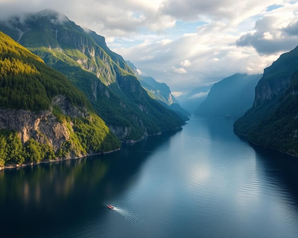 fjorden Zuid-Noorwegen