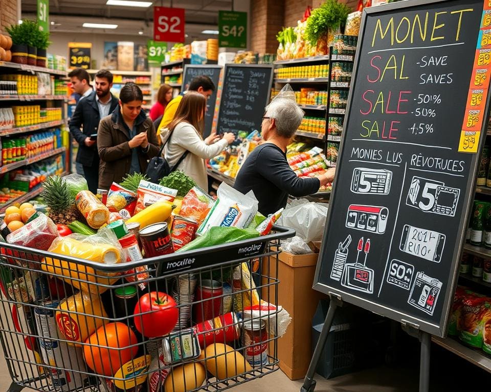 geldbesparende tips supermarkt