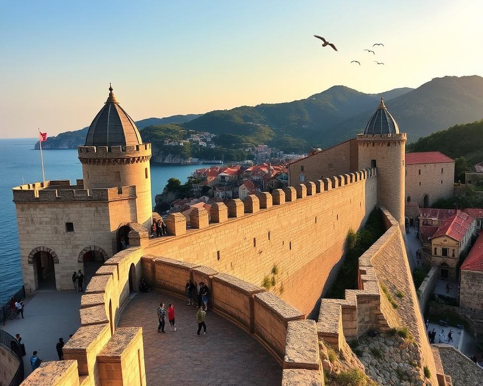 geschiedenis stadsmuren Dubrovnik