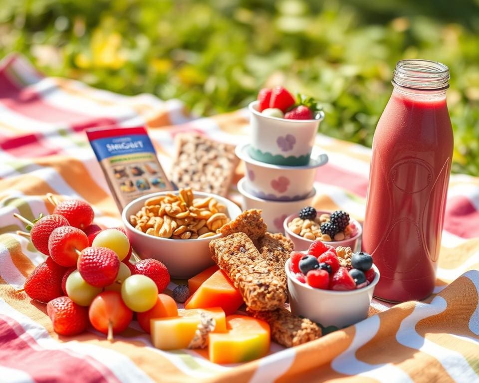 gezonde snacks voor onderweg