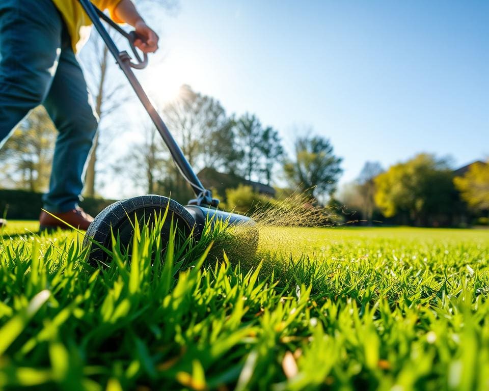 grasveld onderhoud en verticuteren