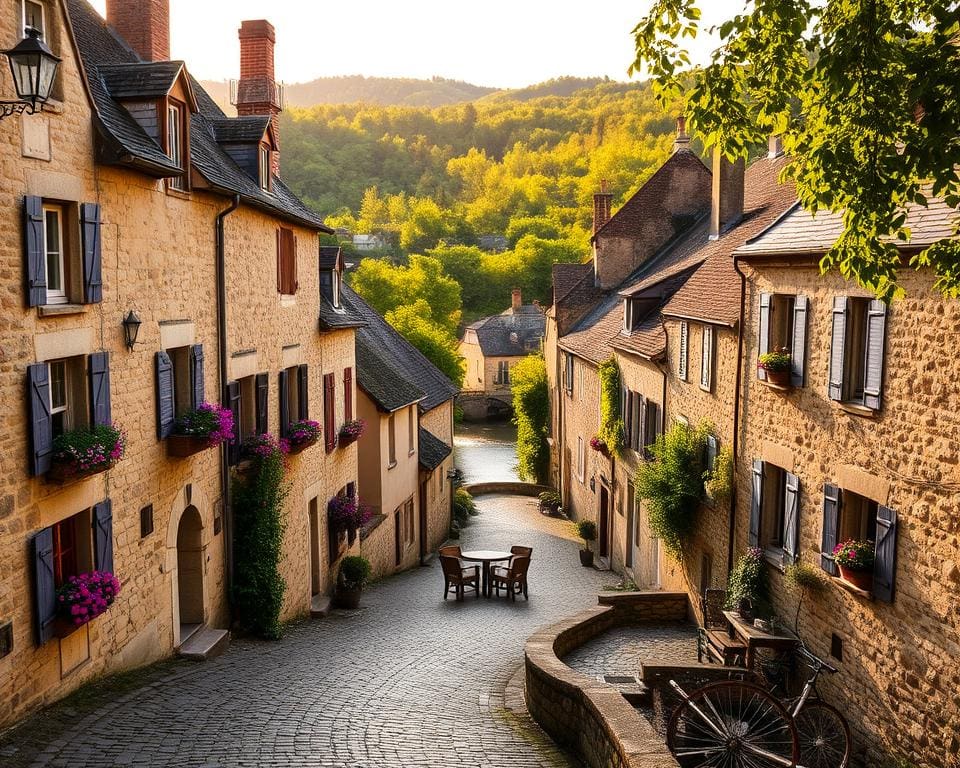 idyllische dorpjes van de Dordogne