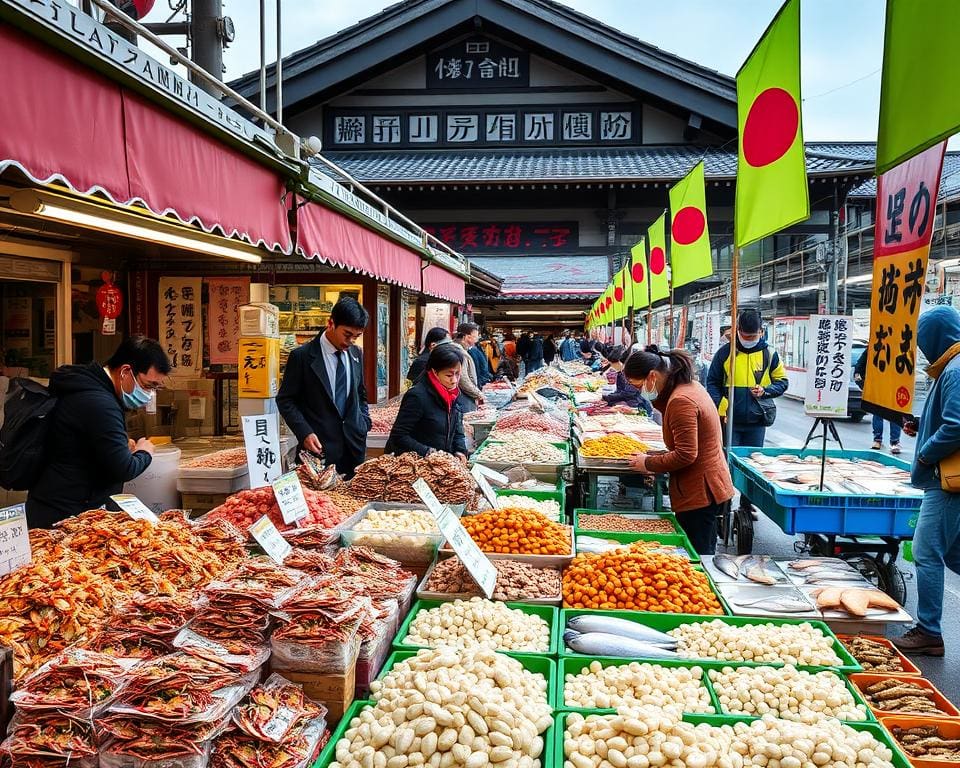 populaire markten in Hokkaido