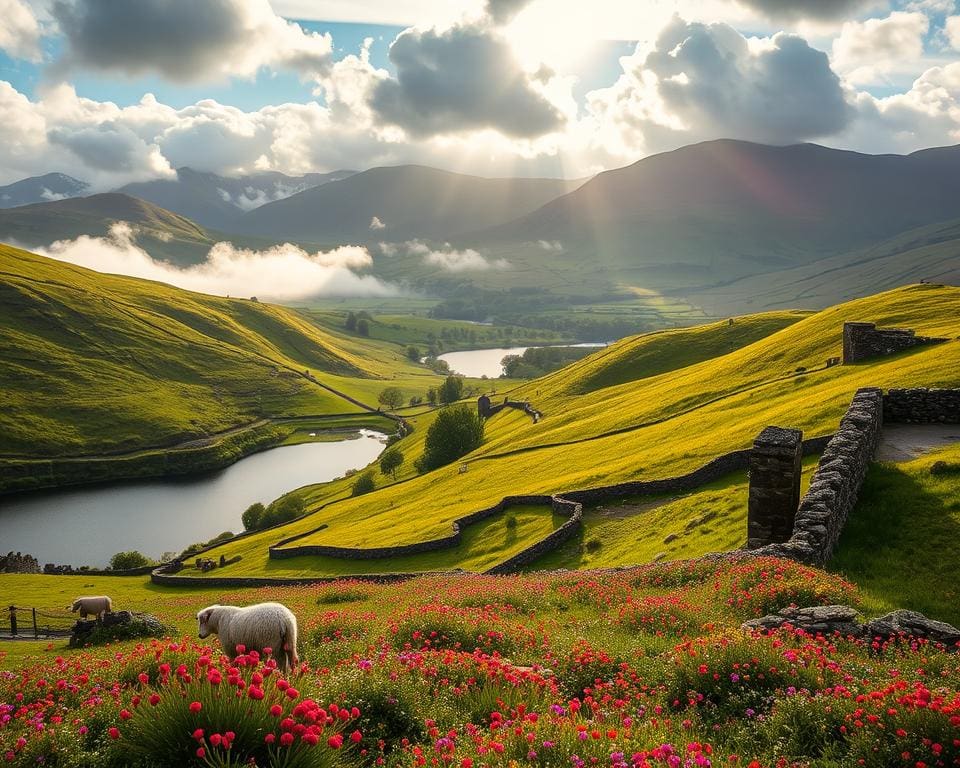 prachtige natuur in Wales