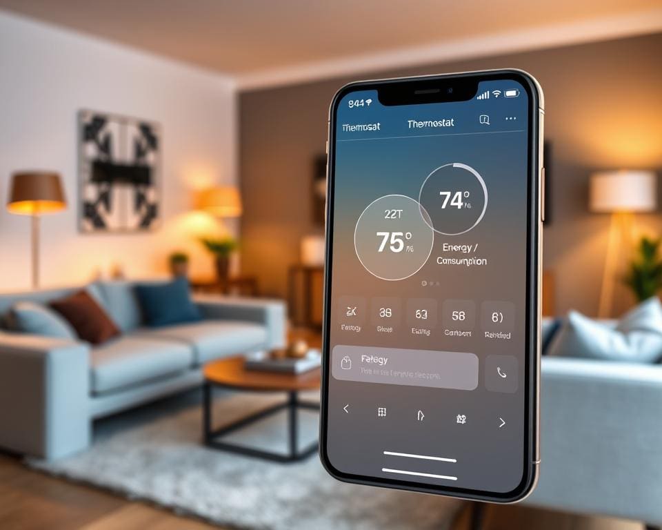 slimme thermostaten app