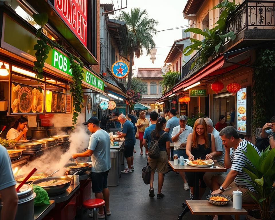 straatvoedsel en lokale cultuur in Ho Chi Minh Stad