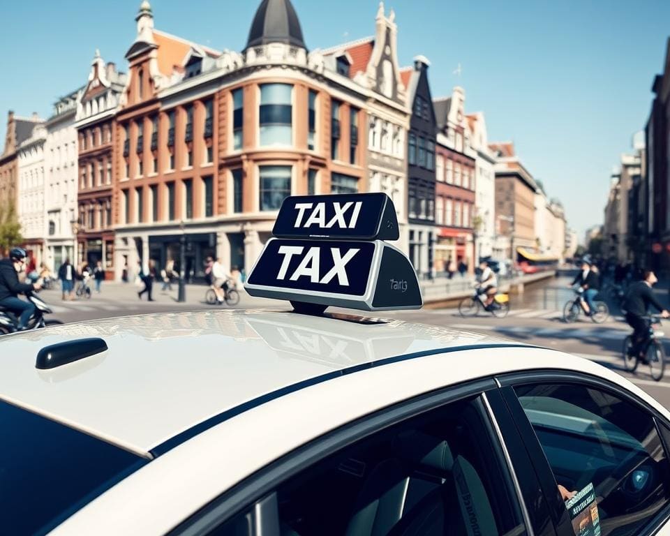 taxi op rekening