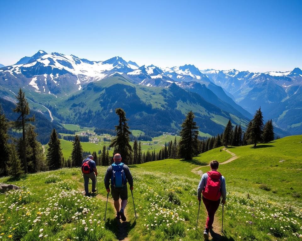 trektochten Zwitserse Alpen