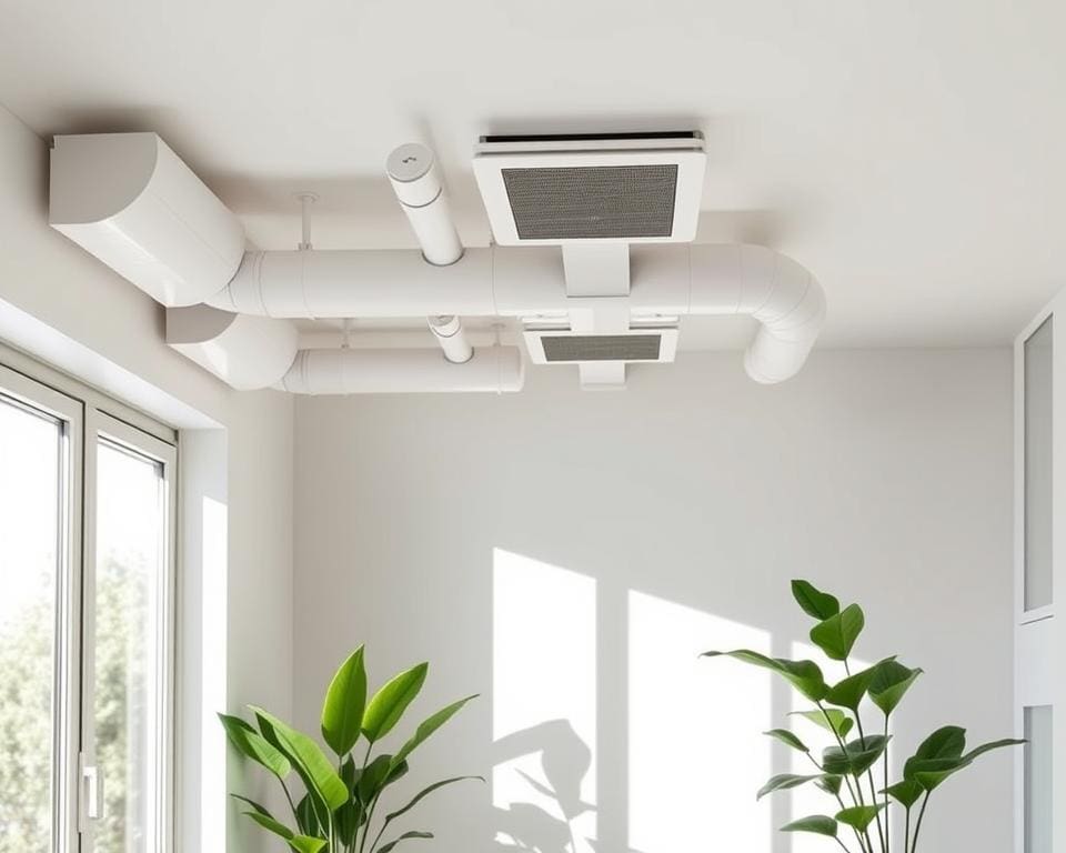 ventilatiesysteem met warmteterugwinning