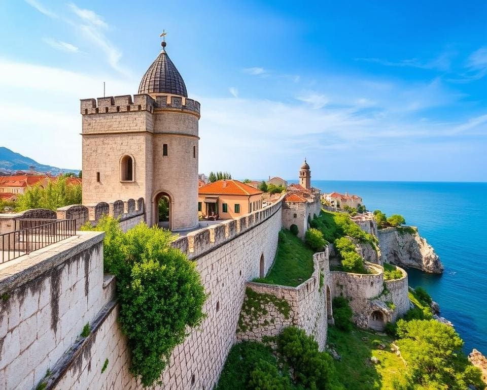 Bezienswaardigheden in de historische stadsmuren van Dubrovnik