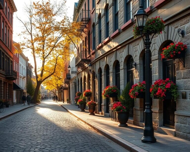 Bezienswaardigheden in de oude straten van Quebec