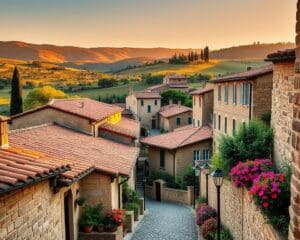 Bezienswaardigheden in de pittoreske dorpen van Toscane