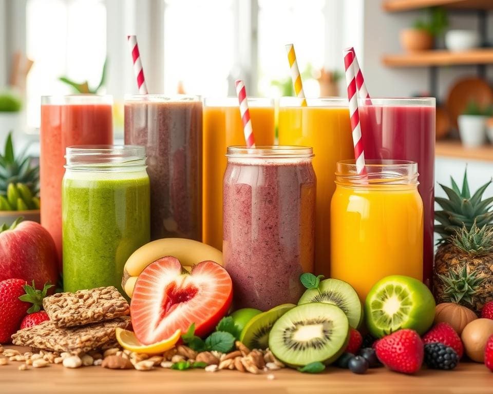 Boost je energie met vezelrijke smoothies en snacks