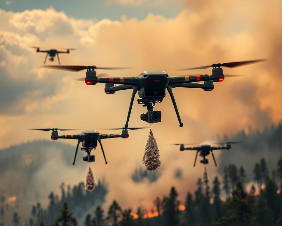 Brandweerdrones: Hoe ze helpen bij noodhulp en reddingsoperaties