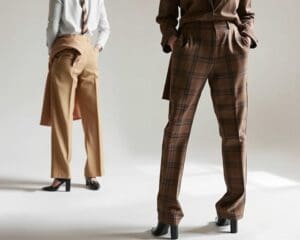 Burberry broeken: Klassiek met een moderne twist