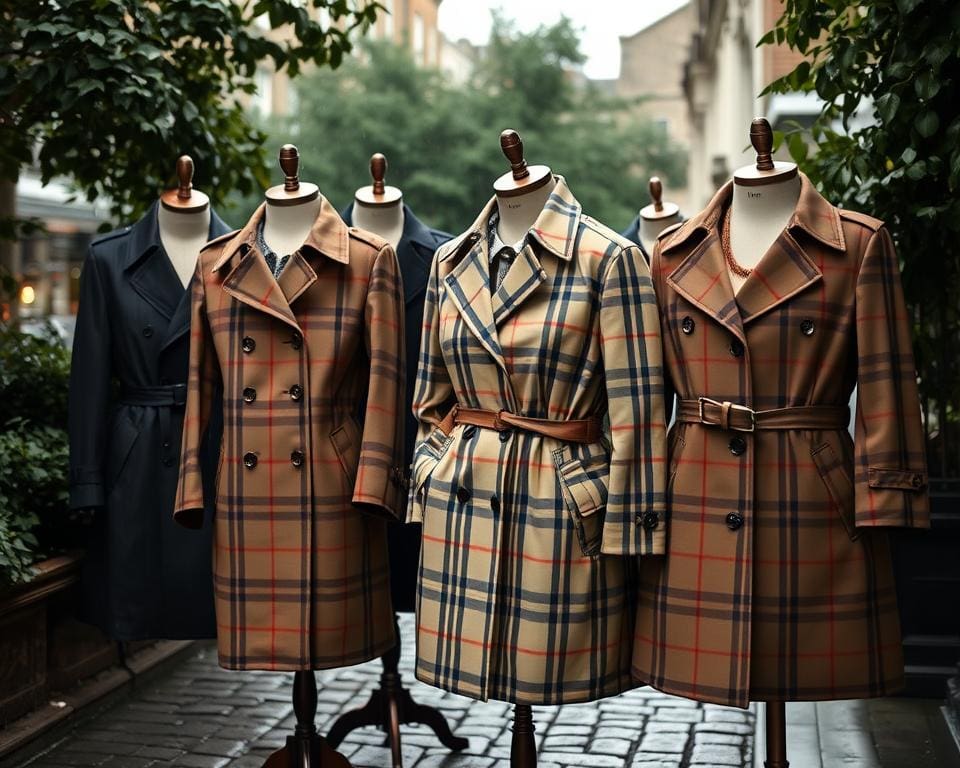 Burberry regenjassen: Klassieke elegantie voor regenachtige dagen