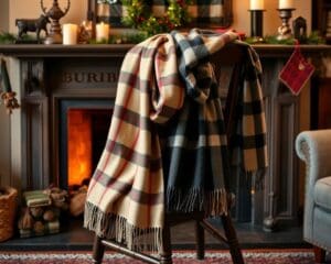 Burberry sjaals: Britse luxe voor koude dagen