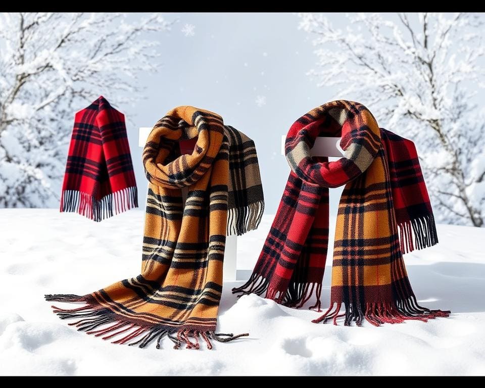 Burberry sjaals voor luxe wintermode