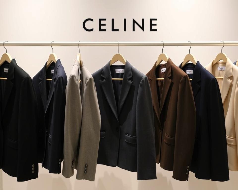 Celine blazers minimalistisch design