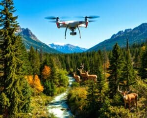 De voordelen van drones in natuurbescherming