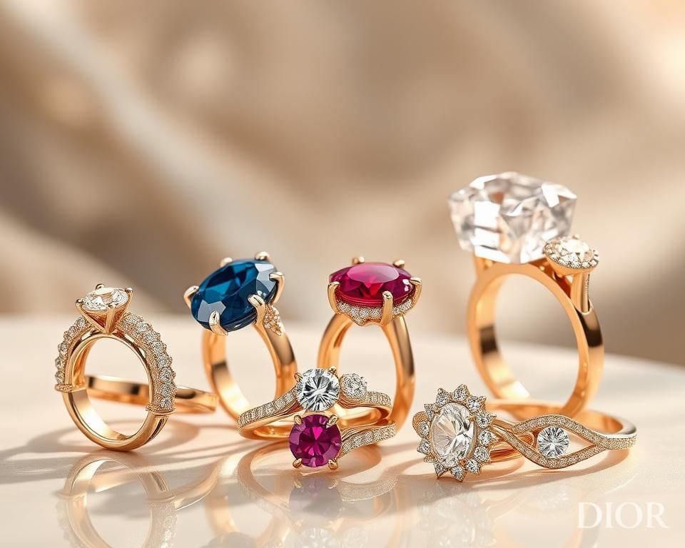 Designer ringen van Dior