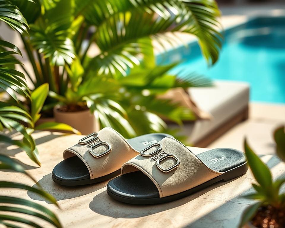 Dior slippers: Comfortabele luxe voor de zomer