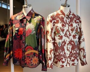 Dries Van Noten blouses: Kunstige prints voor de modieuze ziel