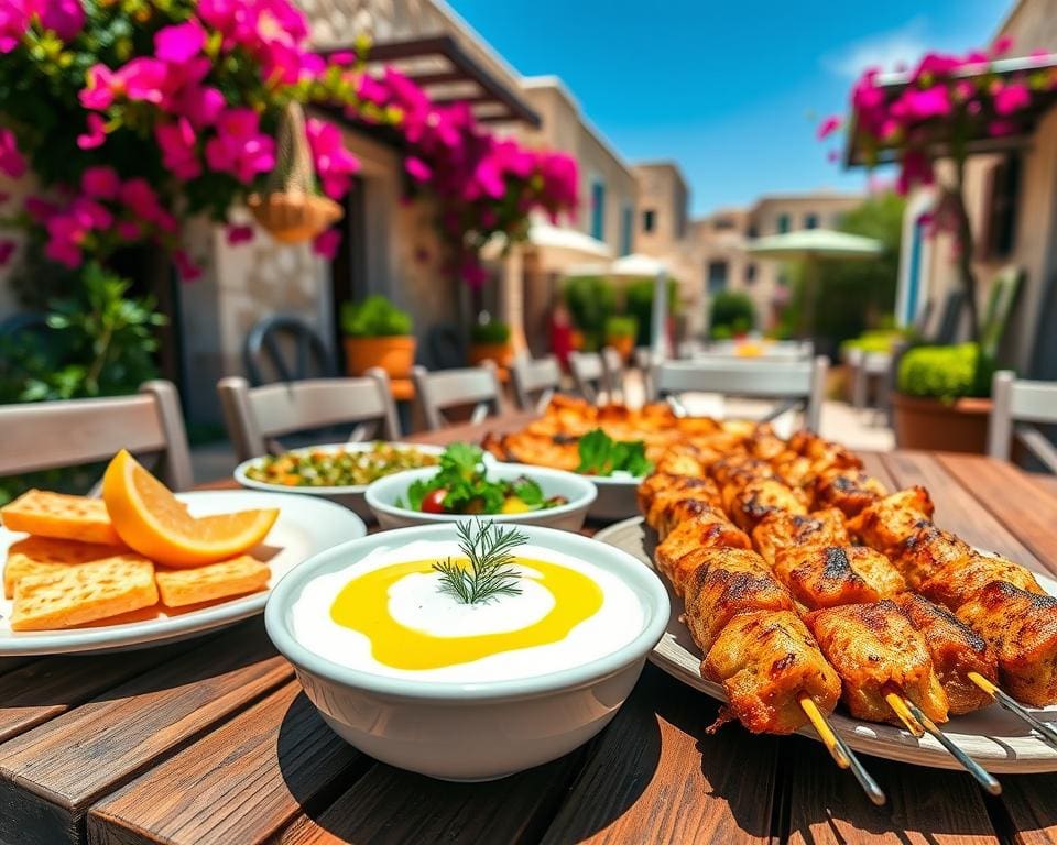 Eetgewoontes in Griekenland: ontdek de smaken van tzatziki en souvlaki