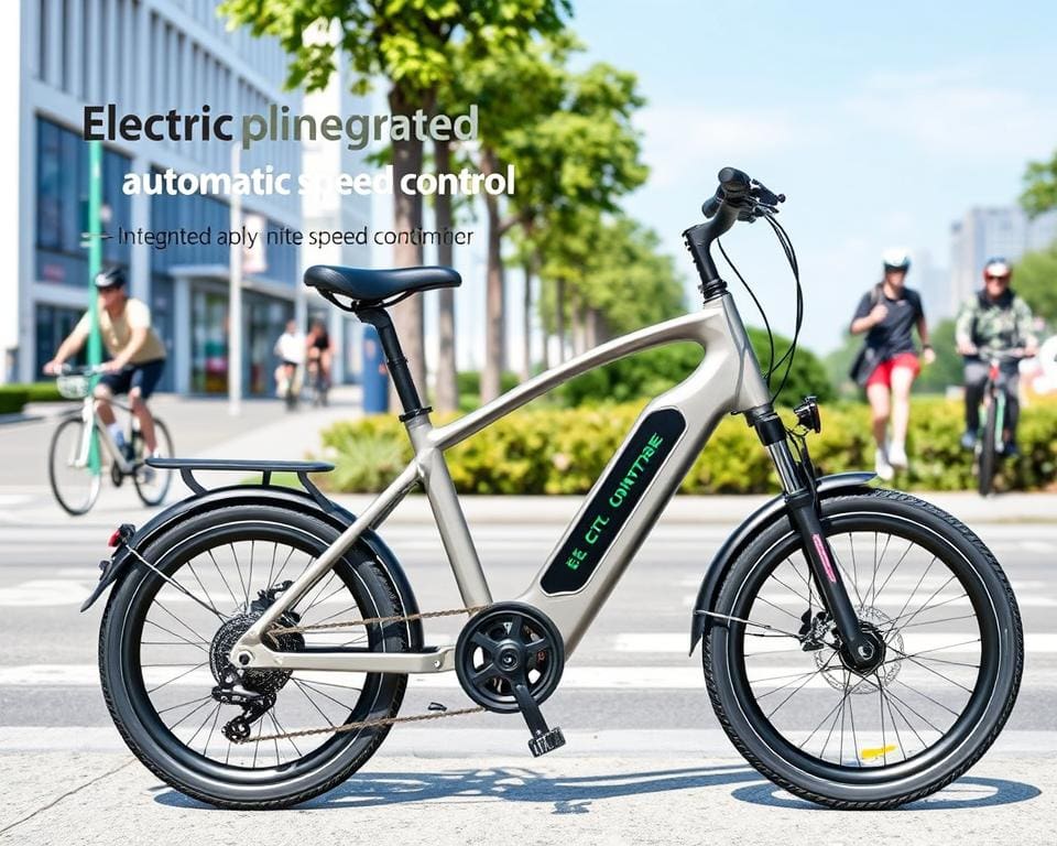 Elektrische fietsen met automatische snelheidsregeling