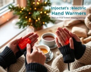 Elektrische handwarmers met aanpasbare warmte