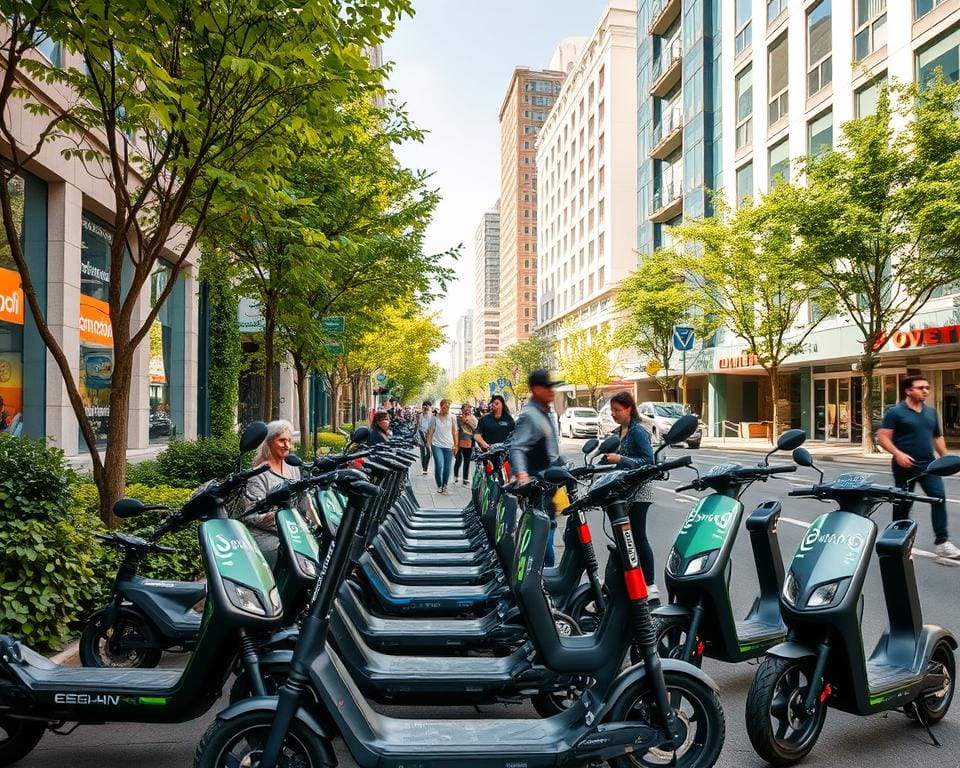 Elektrische scooters: Het duurzame antwoord op stadsverkeer