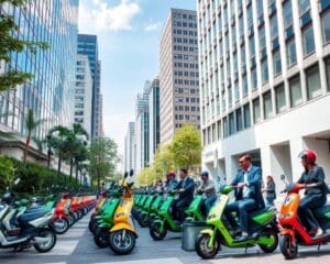 Elektrische scooters: Perfect voor stedelijke forenzen