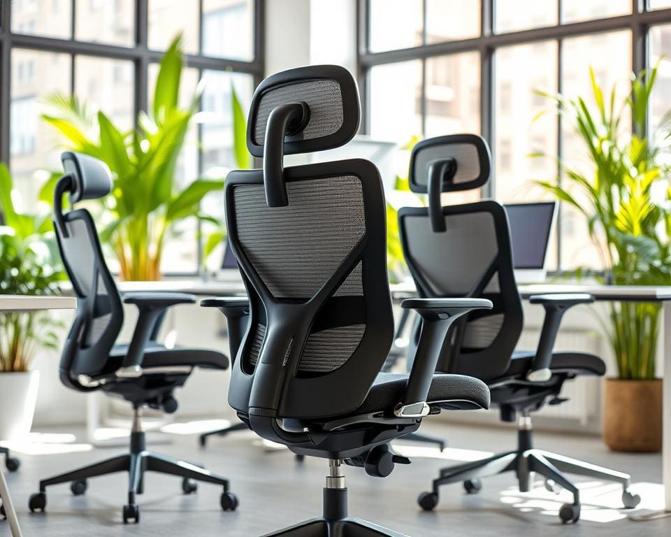 Ergonomische stoelen voor werkcomfort