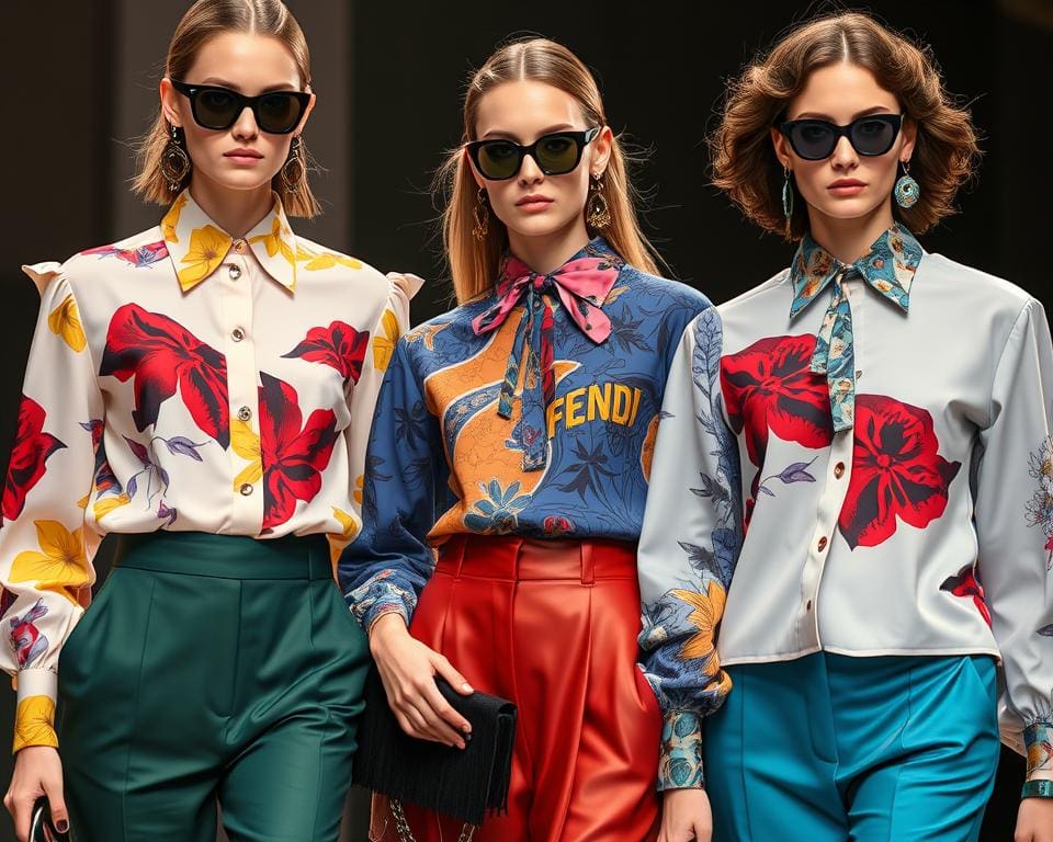 Fendi blouses invloed op mode