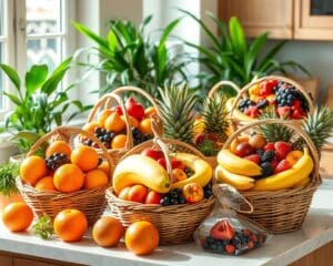 Fruitmanden die je keuken gezond en kleurrijk maken