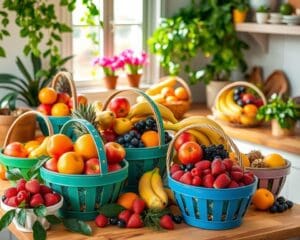 Fruitmanden voor een frisse en gezonde keuken