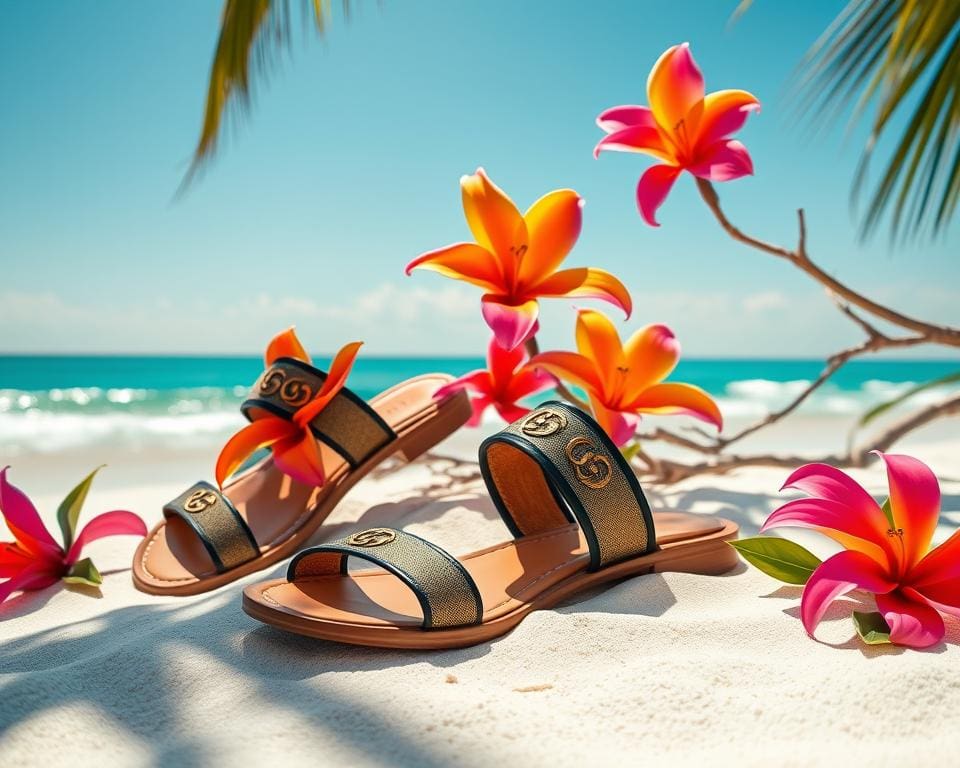 Gucci sandalen: Perfect voor zonnige zomerdagen