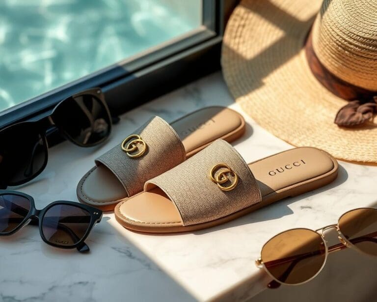 Gucci slippers: Voor een chique en comfortabele zomerstijl