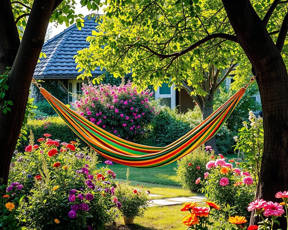 Hangmatten voor relaxte momenten in de tuin