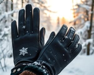 Hermès handschoenen: Luxe details voor koude winterdagen