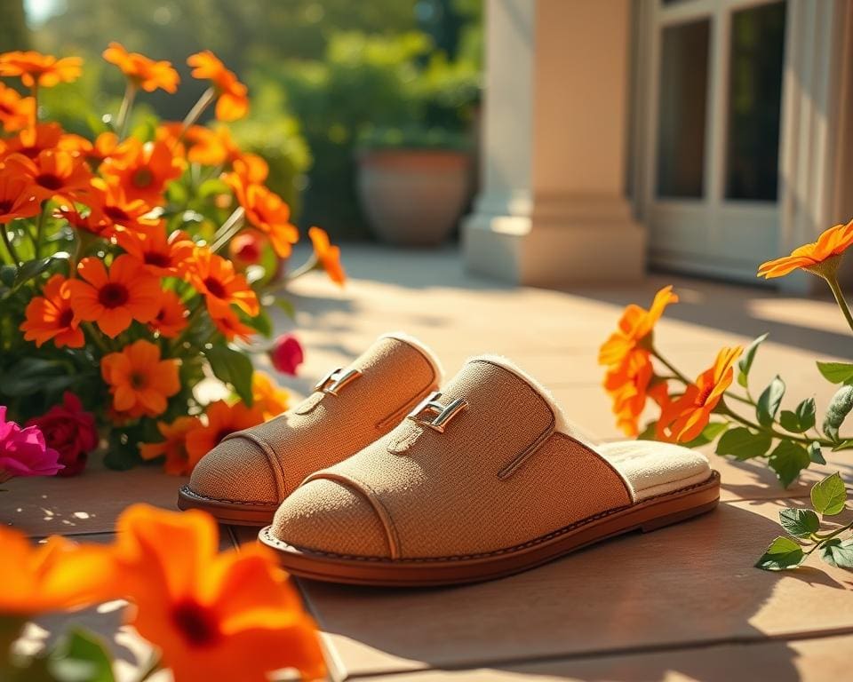 Hermès slippers: Voor een luxe en comfortabele zomerlook