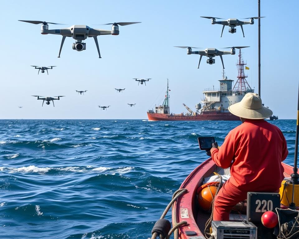 Hoe drones de visindustrie moderniseren