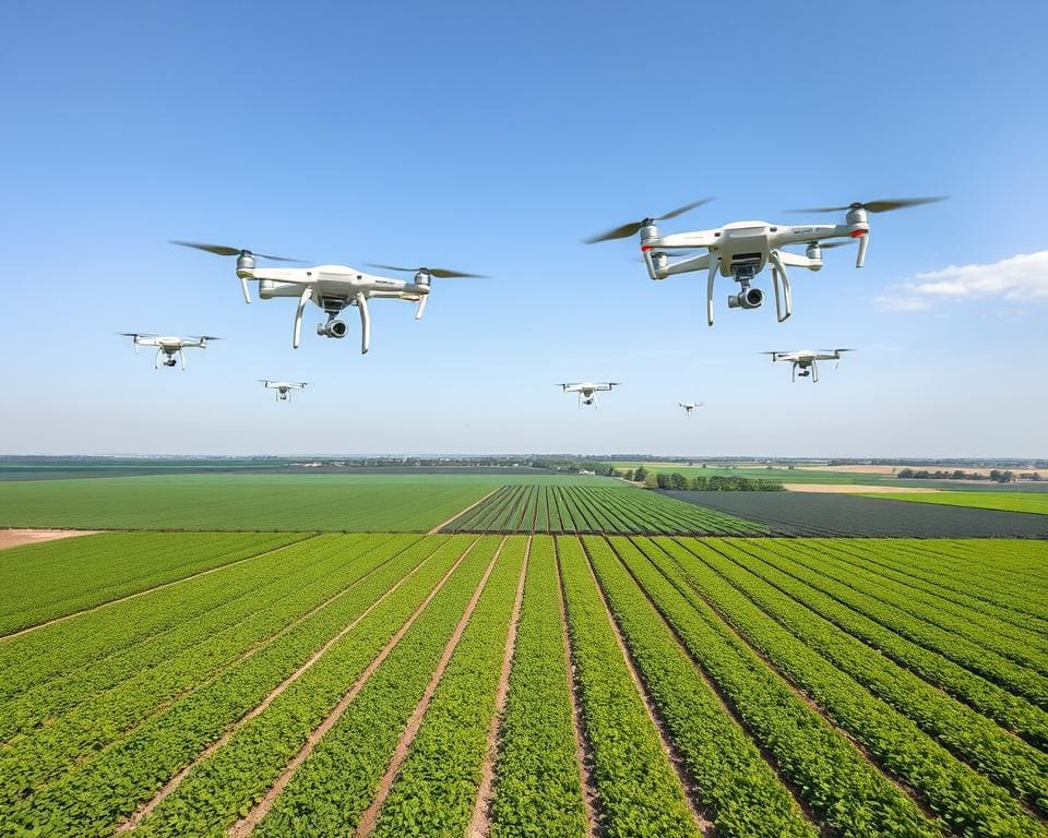 Hoe drones een revolutie teweegbrengen in de landbouw